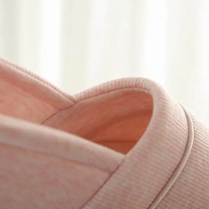 Women Cotton Slippers Thermal Padded Soft Outsole Cozy by zapcart