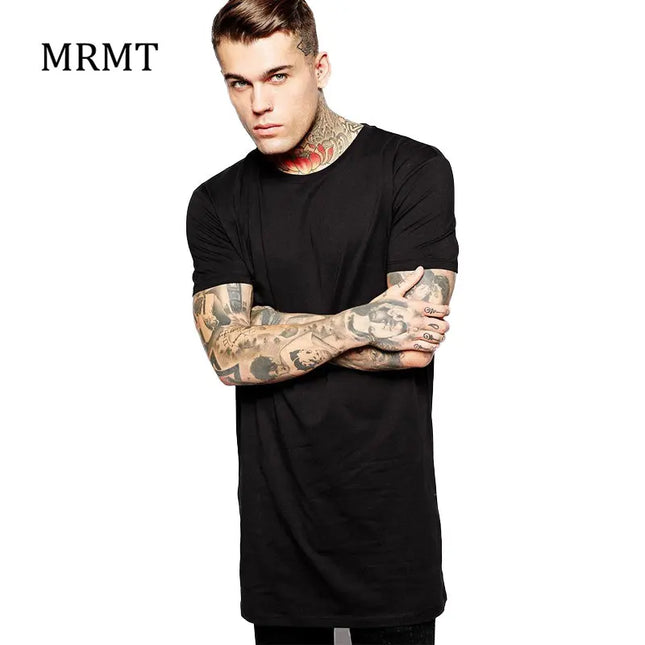 MRMTCN Mens Long T Shirt Hip Hop Casual Tee For Men by zapcart