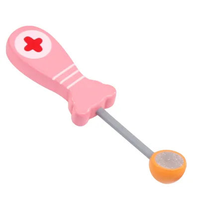 Toddler Wooden Stethoscope Toy For Imaginative Doctor Play by zapcart
