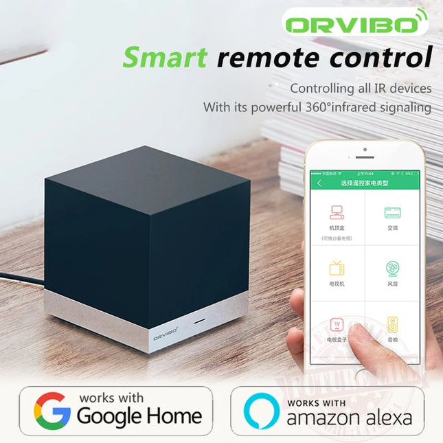 Orvibo MagicCube Smart IR Remote for Alexa Google Home by zapcart