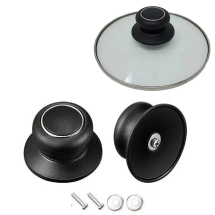 Universal Pot Lid Handle Replacement Glass Knob For Home by zapcart