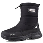 Verktaka Men Winter Snow Boots Zipper Non Slip Keep Warm by zapcart