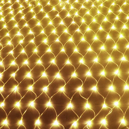 WHATOOK LED Net String Lights 3x2m And 6x4m Outdoor Decor by zapcart