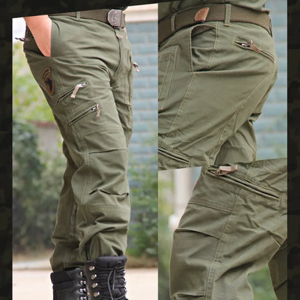 GHJQLCN Mens Cargo Pants Tactical Jogger Plus Camouflage by zapcart