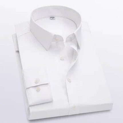 Qj Cinga Men Slim Fit Formal Shirt Square Collar 5XL by zapcart