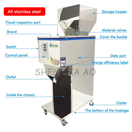 LZHZXY Quantitative Filling Machine 10 To 999 g Grain Packer by zapcart