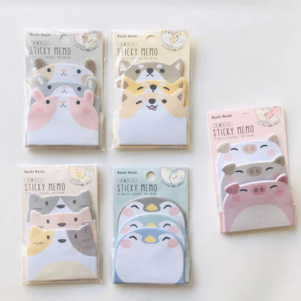 KindFunyChoice Kawaii Sticky Notes Students Self Adhesive by zapcart