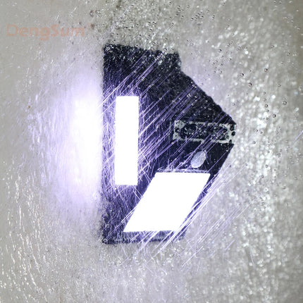 Dengsum Solar Motion Sensor 3 Sided Garden LED Path Light by zapcart