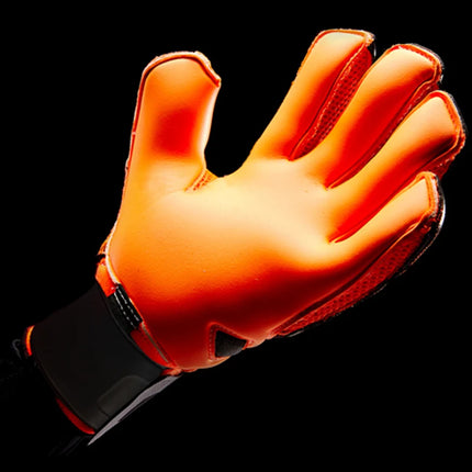 Goalkeeper Gloves Non Slip Latex Finger Protection Adults by zapcart
