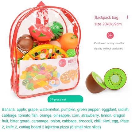 Educational Kids Kitchen Cutting Fruit Set 6 10 13 24 Pcs by zapcart
