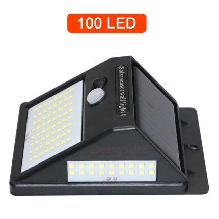 Dengsum Solar Motion Sensor 3 Sided Garden LED Path Light by zapcart
