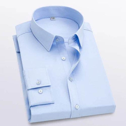 Qj Cinga Men Slim Fit Formal Shirt Square Collar 5XL by zapcart