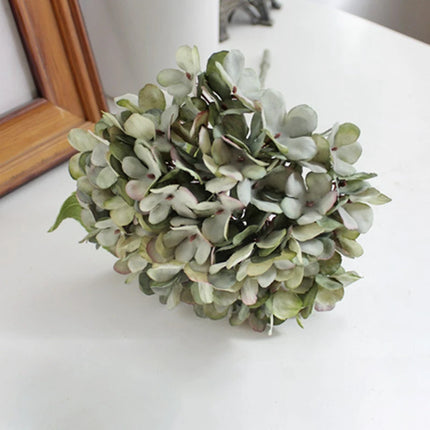 SMR Silk Hydrangea Artificial Flowers Vase For Home Decor by zapcart