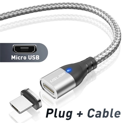 USLION Magnetic Charger Cable For iPhone Fast Charge by zapcart