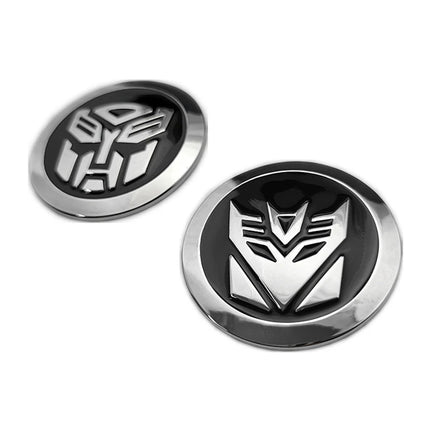 Transformers 3D Metal Car Badge Bold Alloy Logo For Cars by zapcart