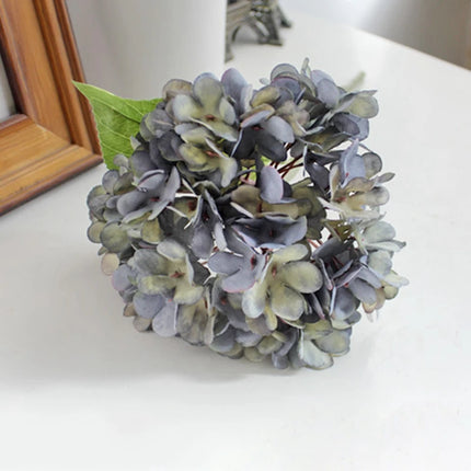SMR Silk Hydrangea Artificial Flowers Vase For Home Decor by zapcart