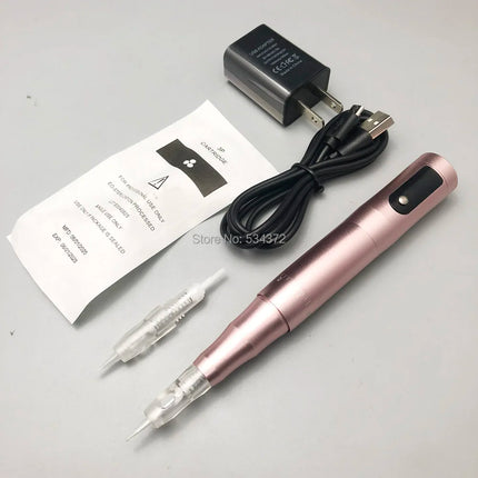 Wireless PMU Eyebrow Tattoo Machine Four Colors Cordless Pro by zapcart