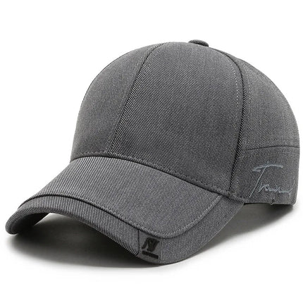 Northwood Mens Solid Cotton Baseball Cap Sun Protection