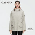 GASMAN Women Quilted Hooded Parka Jacket Spring Autumn by zapcart