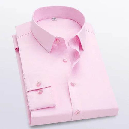 Qj Cinga Men Slim Fit Formal Shirt Square Collar 5XL by zapcart