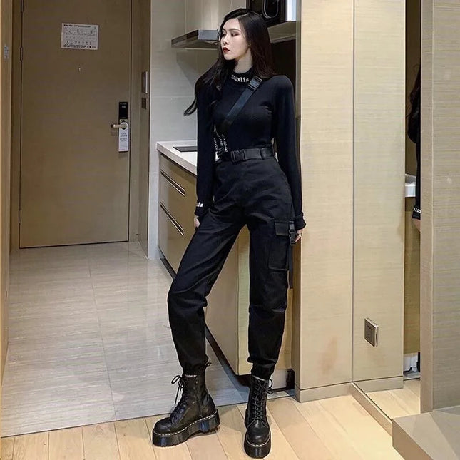 Vetement Femme Harajuku Cargo Joggers Women All Day Comfort by zapcart
