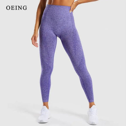 OEINGCN High Waist Seamless Push Up Leggings For Women by zapcart