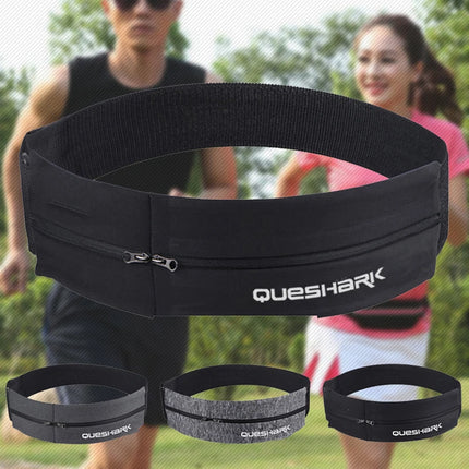 Queshark Pro Reflective Waist Pack For Runners Unisex by zapcart
