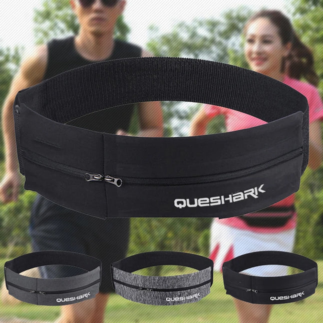 Queshark Pro Reflective Waist Pack For Runners Unisex by zapcart
