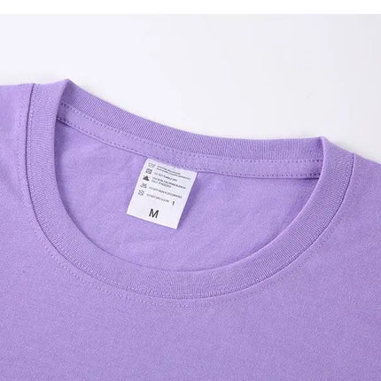 100 Percent Cotton T Shirt Unisex O Neck Short Sleeve by zapcart