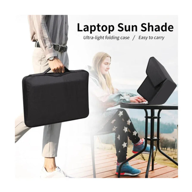 Lamgool Laptop Sun Shade Privacy Screen Hood Outdoors by zapcart