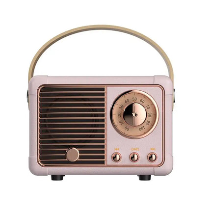 Acehe Mini Retro Bluetooth Speaker 5.0 Travel HM11 Stereo by zapcart