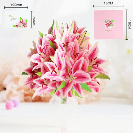 Parehope 3D Pop Up Valentine Card For Wife And Friends by zapcart