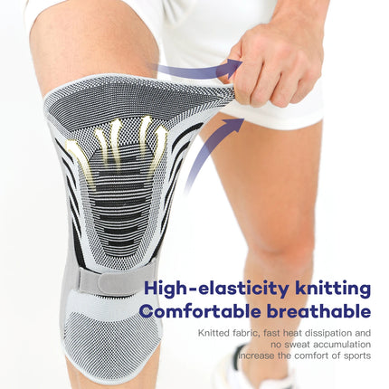 1PCS Knee Brace Support Straps Knee Compression Sleeves for Men & Women Meniscus Tear Arthritis Sports Joint Pain Relief by zapcart