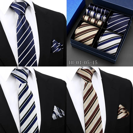Mens Tie Hanky Set Burgundy Paisley Wedding Gift Box 3pcs by zapcart