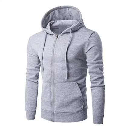 Men's Zip Hoodie Sweatshirt Slim Fit Fujian CN Autumn