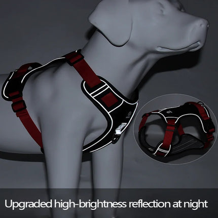 Zhejiang Reflective Dog Harness Waterproof 1680D Large Dogs by zapcart