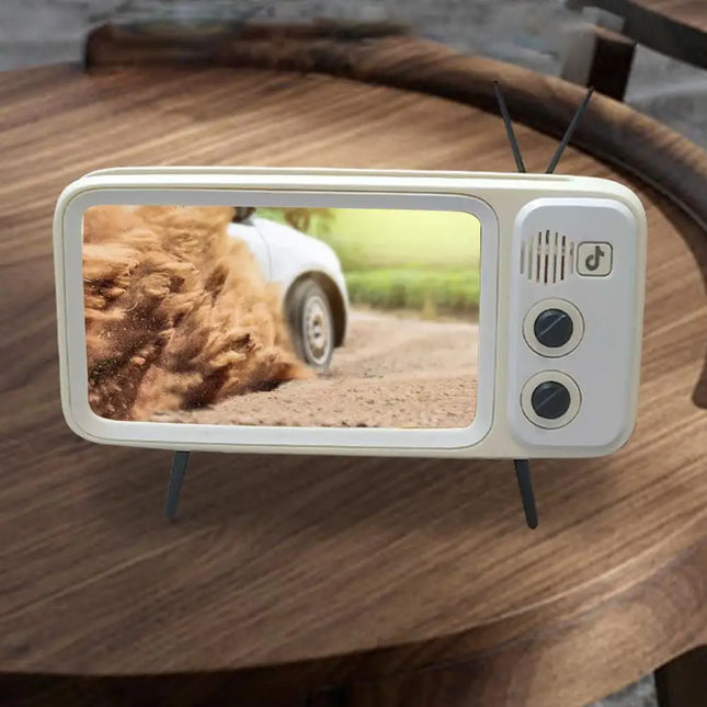 BLUELANS Retro TV Phone Stand for 6.4 to 6.7 Inch Non Slip by zapcart
