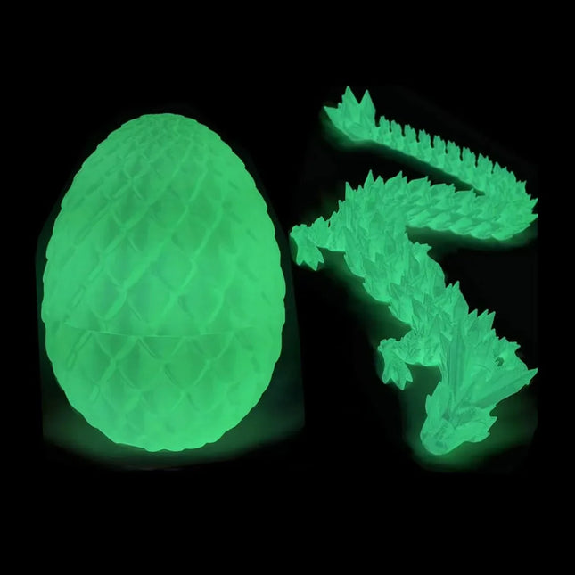 Choice 3D Dragon Egg Figurine Crystal Home Office Decor by zapcart