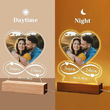 Personalized Anniversary Photo Frame For Couples Gift by zapcart