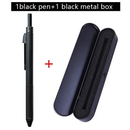 MROOFUL 4 In 1 Metal Multicolor Pen Gravity Sensor Office by zapcart