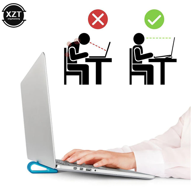 WYMECT Portable Laptop Stand With Adjustable Cooling Desk by zapcart