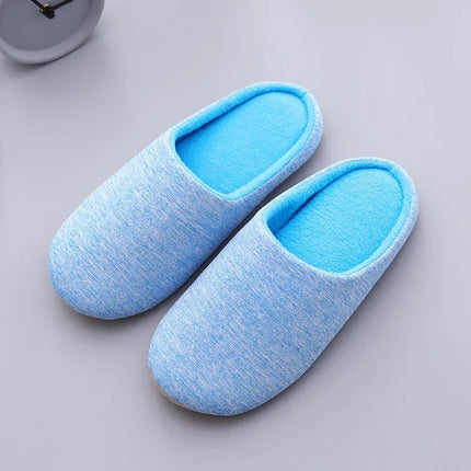 Unisex Japanese Style House Slippers Soft Cotton Comfort by zapcart