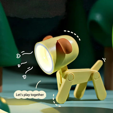 IEEYEEY LED Night Light Cute Pet Lights Foldable Dorm Lamp by zapcart