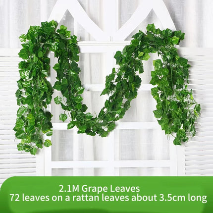 Uflower Ivy Leaf Hanging Vine Garland Lush Wedding Decor by zapcart