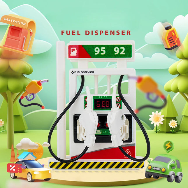 MINI AUTO Refueling Machine Toy With Sound And Light Teens by zapcart