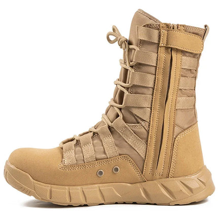 Akexiya Outdoor Desert Combat Boots for Men Lightweight by zapcart