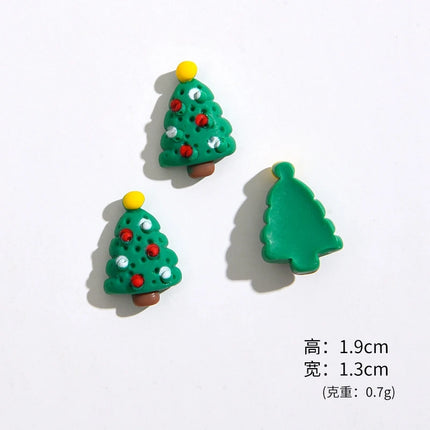 TSXJY Cute Mini Resin Cartoon Christmas Figurines for DIY by zapcart