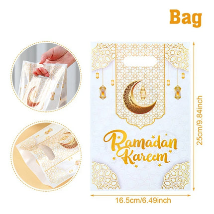 FENGRISECN Eid Mubarak Candy Bags Muslim Ramadan Gift Pack by zapcart