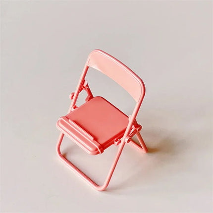 Charger Foldable Lazy Mobile Phone Holder Mini Chair Desk by zapcart