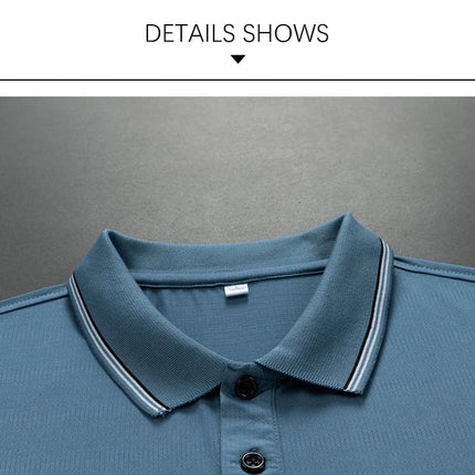 Tfetters Mens Polo Shirt Breathable Anti Wrinkle Pocket by zapcart
